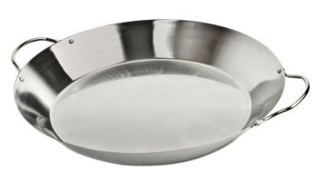 Padella per paella inox 3,8 l per XL-L