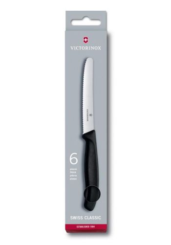 Coltello da bistecca Victorinox lama ondulata 11cm